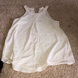 Cream color tank